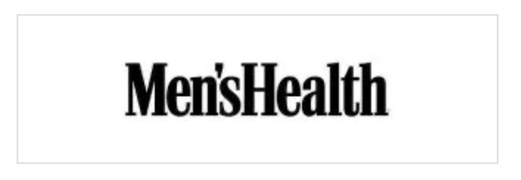 A logo of men 's health magazine.
